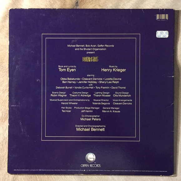 Dreamgirls - (Original Broadway Cast) Vinyl LP - Picture 2 of 5
